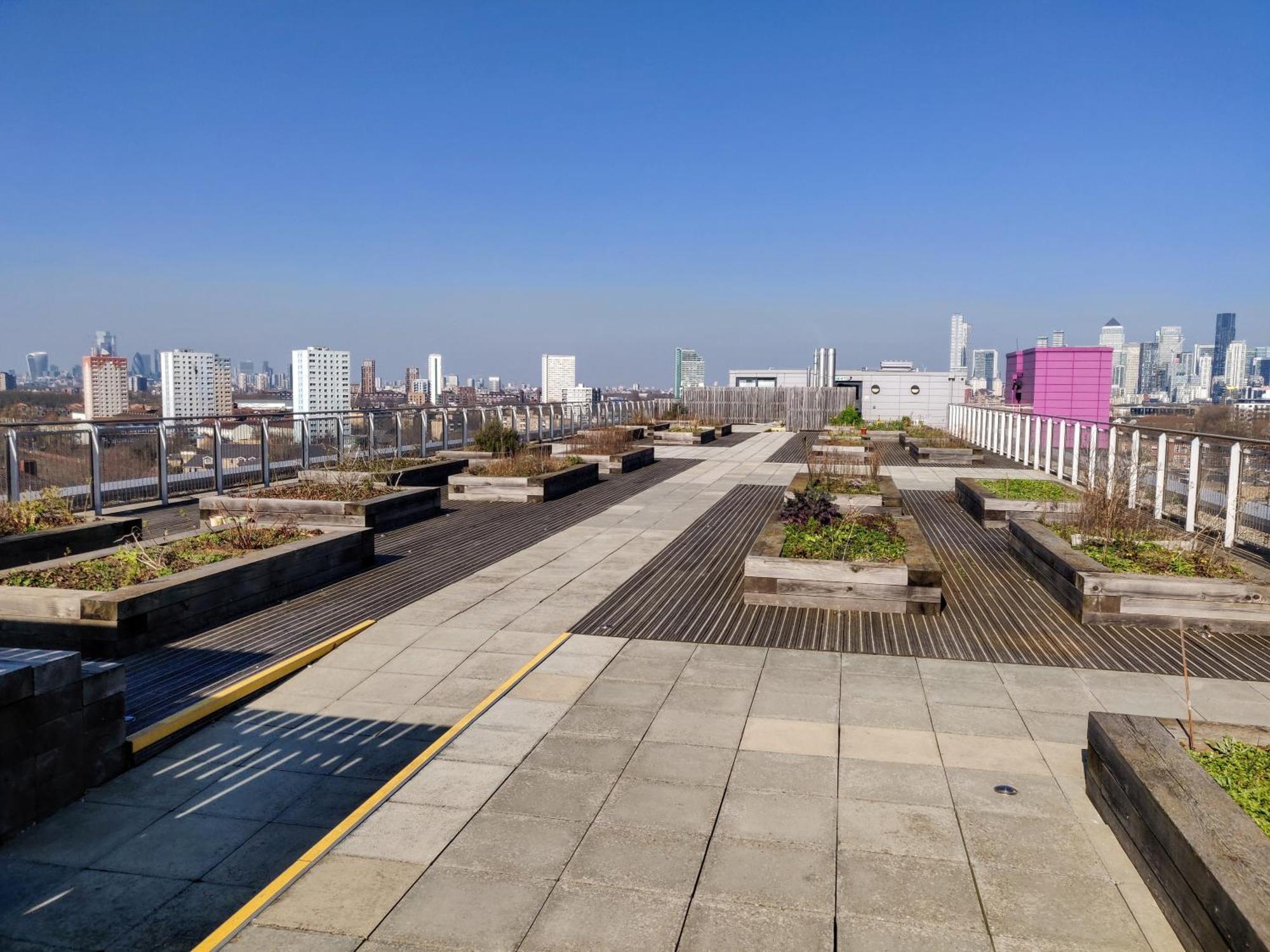 Modern London Apartment Near Greenwich - Rooftop City View Exterior foto